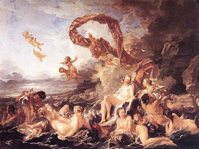 Francois Boucher The Birth of Venus